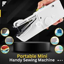 Mini Portable Handy Sewing Machine Handheld Sewing Machine Stitch Household Tool for Kids Clothing, Fabric, Home Travel Use, Gift for Kids & Adult