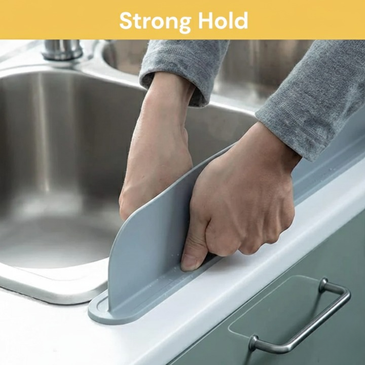 Silicon Sink Splash Guard Durable Quality Flexible Design Comfortable Use Reliable Utility (Random Color)