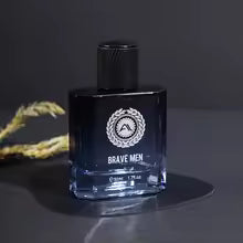 Woody Fresh Long Lasting Men Perfume 50ml Elegant Charming Fragrance with Spicy Citrus Leather Amber Vanilla Warm Aroma