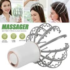 Octopus Electric Head Scalp Massager Head Massage Relaxation Device Health Care Vibrator Head Massager