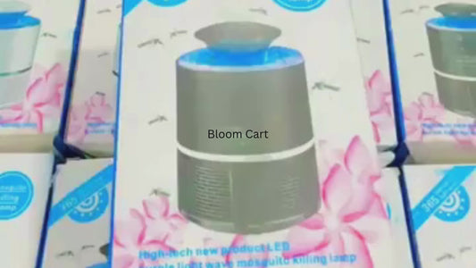 EXORT Electric Mosquito Trap Blue Light Mosquito Killer Lamp With USB Power Suction Fan No Zapper Child Safe