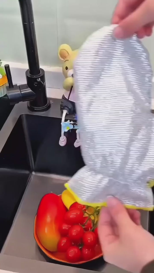 Steel Wire Dishwashing Gloves